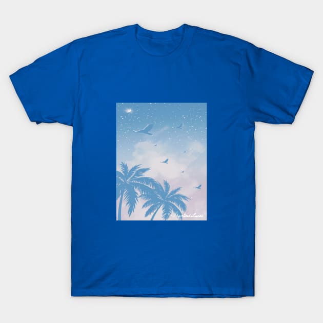 Pastel beaches T-Shirt by AaminahLuna 